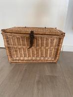 Vintage rieten mand uit 1949, Hobby en Vrije tijd, Picknickmanden, Ophalen, Zo goed als nieuw