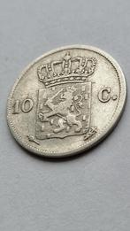 10 cent 1828U, Zilver, Ophalen of Verzenden, 10 cent, Koning Willem I