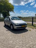 Opel Corsa 1.2 16V 5D 2003 Grijs, Auto's, Voorwielaandrijving, 74 pk, Metallic lak, Origineel Nederlands