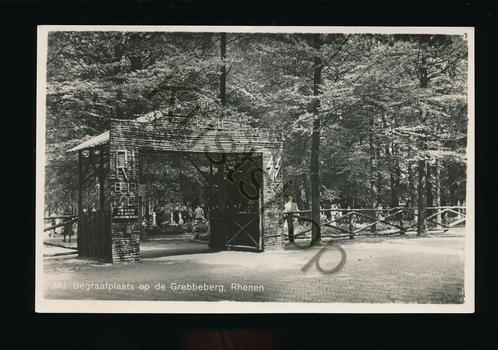 Rhenen - Mil Begraafplaats op de Grebbeberg [KRST005-3821, Verzamelen, Ansichtkaarten | Nederland, Ongelopen, Gelderland, 1960 tot 1980