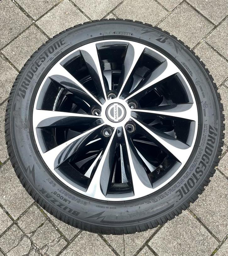 Nissan Leaf set winterbanden met velgen / zeer goede staat, Auto-onderdelen, Banden en Velgen, Banden en Velgen, Winterbanden