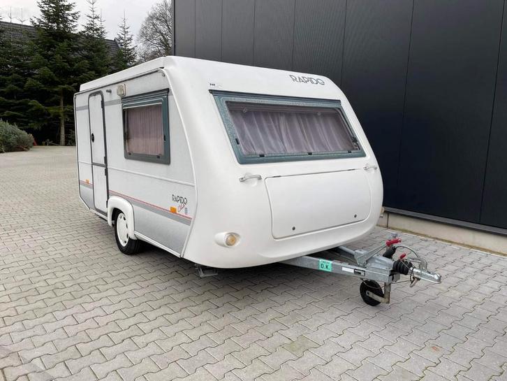 Rapido hefdak caravan, Caravans en Kamperen, Caravans, Particulier, 500 - 750 kg, Rapido, Hefdak, Koelkast, Luifel, Ophalen
