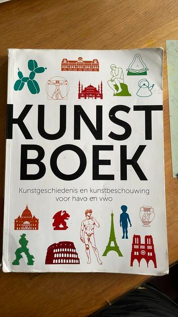 Kunst Boek Kunstgeschiedenis en kunstbeschouwing - Havo&VWO beschikbaar voor biedingen