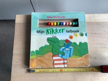 Boek kartonboek Kikker tellen telraam cijfers educatief beschikbaar voor biedingen