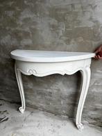 Barokke side table  Wit, Ophalen, Gebruikt, Minder dan 50 cm, 50 tot 100 cm