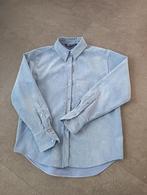 Blauwe blouse van fijne ribcord Merk Zara Mt. 38/40, Ophalen of Verzenden, Zo goed als nieuw, Maat 38/40 (M), Blauw