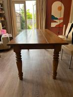 Rustieke houten tafel met lades, Gebruikt, 200 cm of meer, Vijf personen of meer, Rechthoekig