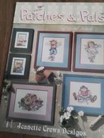 Borduurpatroon jeanette crews designs, patches en pals, Ophalen of Verzenden, Zo goed als nieuw, Handborduren, Patroon