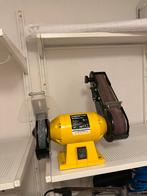 Powerplus x1270 slijpsteen bandschuurmachine, Doe-het-zelf en Verbouw, Gereedschap | Slijpmachines, Ophalen, Zo goed als nieuw