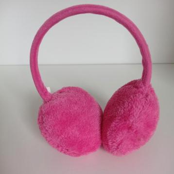 Oorwarmers fluffy roze kindermaat beschikbaar voor biedingen