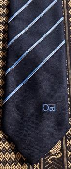 Oad Bus stropdas blauw gestreept Touringcar Reisonderneming, Ophalen of Verzenden, Nieuw, Gebruiksvoorwerp