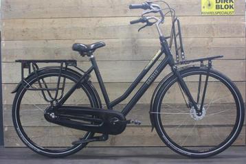 Gazelle Heavy Duty dames transportfiets 3v zwart + garantie beschikbaar voor biedingen