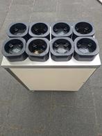 Bekerhouder kast op wielen 8X, Ophalen, Zo goed als nieuw