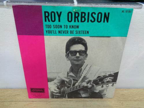 Roy Orbison Single "Too Soon To Know" [Nederland-1966], Cd's en Dvd's, Vinyl Singles, Gebruikt, Single, Pop, 7 inch, Verzenden