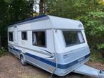 Hele mooie Fendt Saphir 490 TF, Caravans en Kamperen, Caravans, Rondzit, Omvormbare zithoek, Particulier, Schokbreker