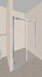 Verstelbare Douchewand Schuifdeur 1310-1345mm, Ophalen