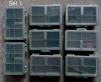 Set van 16 stuks opberg bakjes voor allerlei klein materiaal, Ophalen, Nieuw, Complete set