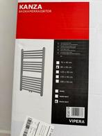 New Badkamer radiator (80x50cm, Black mat), Ophalen, Radiator, Nieuw, Minder dan 60 cm