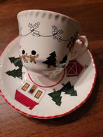 Mason's Christmas Village Kop en Schotel, Huis en Inrichting, Keuken | Servies, Ophalen of Verzenden, Gebruikt, Porselein