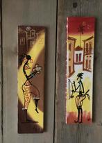 Vintage. Wanddecoratie. Schilderijen., Ophalen of Verzenden, Zo goed als nieuw