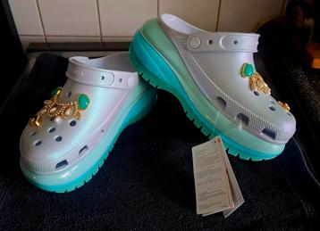 Nieuwe Crocs Mega Crush Sea Friends Clogs - dreamscape beschikbaar voor biedingen