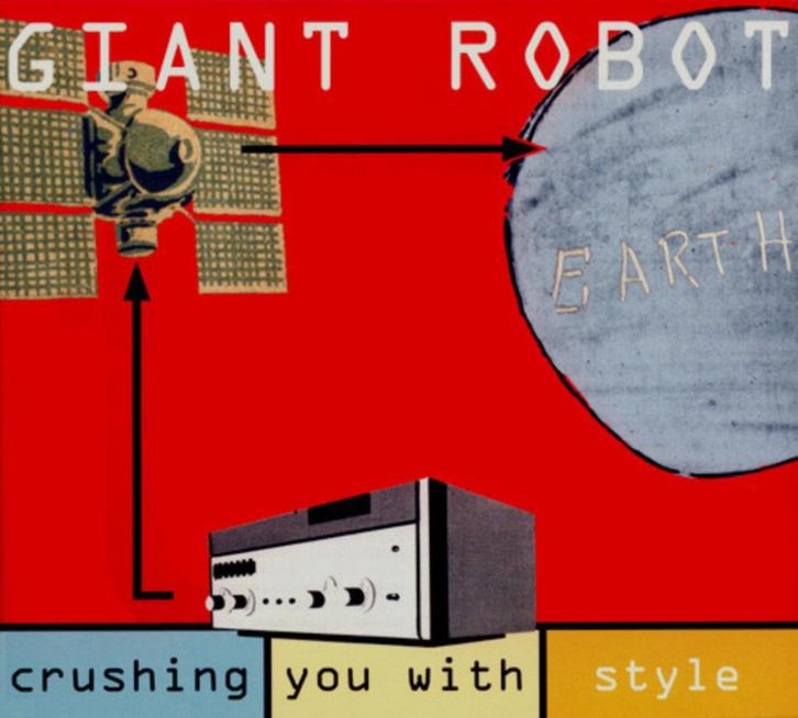 CD-sale GIANT ROBOT - Crushing You With Style, Cd's en Dvd's, Cd's | Rock, Zo goed als nieuw, Poprock, Verzenden