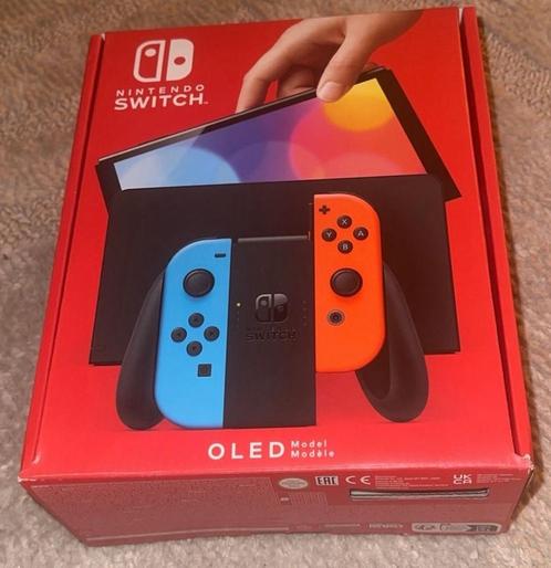 Nintendo switch, Spelcomputers en Games, Spelcomputers | Nintendo Switch, Nieuw, Switch Original, Met 1 controller, Met games