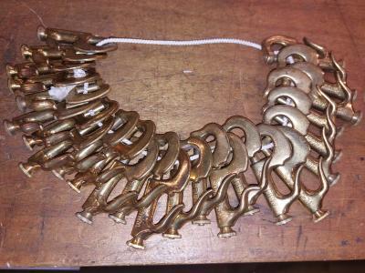 Set Messing Leuvers (25x), Watersport en Boten, Bootonderdelen, Gebruikt