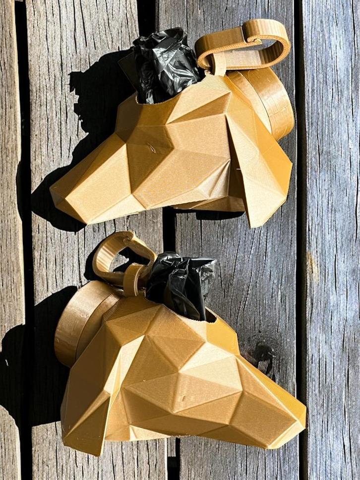 Teckel Poepzakhouder, Dieren en Toebehoren, Honden-accessoires, Zo goed als nieuw, Ophalen of Verzenden