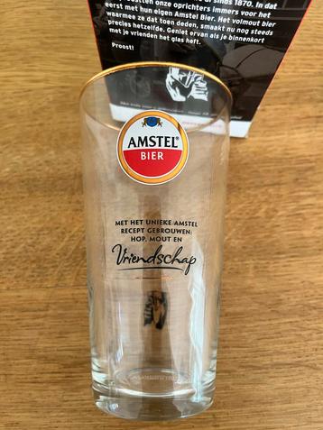 Amstel Vaasje glaswerk 72 stuks totaal beschikbaar voor biedingen