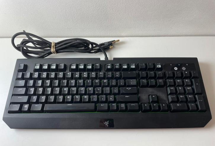 Razer Blackwidow Ultimate Stealth 2016 Edition RZ03–0170, Computers en Software, Toetsenborden, Zo goed als nieuw, Qwerty, Bedraad