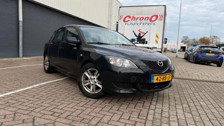 Loop of Sloop Mazda 3 2005, Auto's, Mazda, Particulier, Benzine, C, Hatchback, Handgeschakeld, Origineel Nederlands, Zwart, Voorwielaandrijving