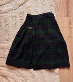 Zeldzame Harrison’s wollen rok / kilt-style skirt maat S, Blauw, Ophalen of Verzenden, Zo goed als nieuw, Maat 36 (S)