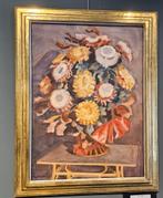 Schilderij Kees Maks (1876-1967) met echte gouden lijst, Ophalen of Verzenden