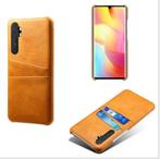 Xiaomi Mi Note 10 Lite Back Cover + Screenprotector _ Bruin, Verzenden, Nieuw, Hoesje of Tasje