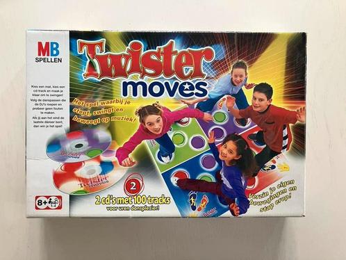 Twister MOVES van MB spellen, Hobby en Vrije tijd, Gezelschapsspellen | Bordspellen, Zo goed als nieuw, Ophalen of Verzenden