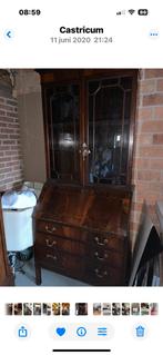 Antieke secretaire kast met bureau, Ophalen, Gebruikt