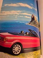 Jaren 90 Audi 80 cabriolet dikke folder set óók kleuren izgs, Ophalen of Verzenden, Zo goed als nieuw, Audi