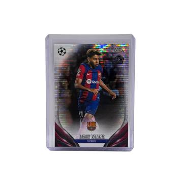 Topps Chrome UCC 23/24 - Lamine Yamal Prism Refractor RC beschikbaar voor biedingen