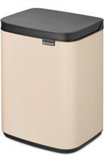 Brabantia Bo Pedaalemmer 4L - Soft Beige, Met pedaal, Nieuw, Ophalen of Verzenden, Minder dan 10 liter