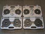 Dumbellset 20 kg Gietijzer incl. Koffer, Sport en Fitness, Fitnessmaterialen, Ophalen, Zo goed als nieuw, Rug, Dumbbell