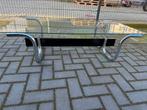 Bauhaus salontafel coffeetable, Gebruikt, Bauhaus, 100 tot 150 cm, Glas