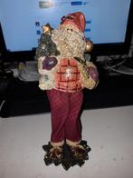 Kerstman beeld 24 cm hoog (Z189-35), Diversen, Kerst, Ophalen of Verzenden, Zo goed als nieuw
