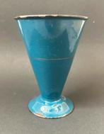 Petrol Blauwe Emaille Edy Maatbeker, Ophalen of Verzenden