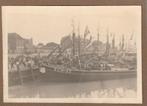 Scheveningen  vissersboot SCH-35  boot oude foto 1948 kotter, Ophalen of Verzenden, 1940 tot 1960, Zuid-Holland