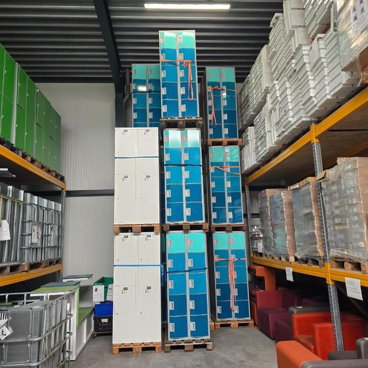Veel keuze lockers kluisjes schoolkluisjes garderobekast, Huis en Inrichting, Kasten | Lockerkasten, Gebruikt, Ophalen
