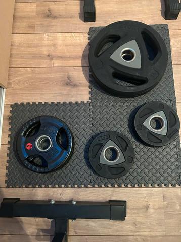 Olympische Halterschijven Set - 90kg beschikbaar voor biedingen