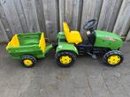 Speelgoed tractor met kar, Kinderen en Baby's, Speelgoed | Buiten | Voertuigen en Loopfietsen, Ophalen, Gebruikt, Trapvoertuig