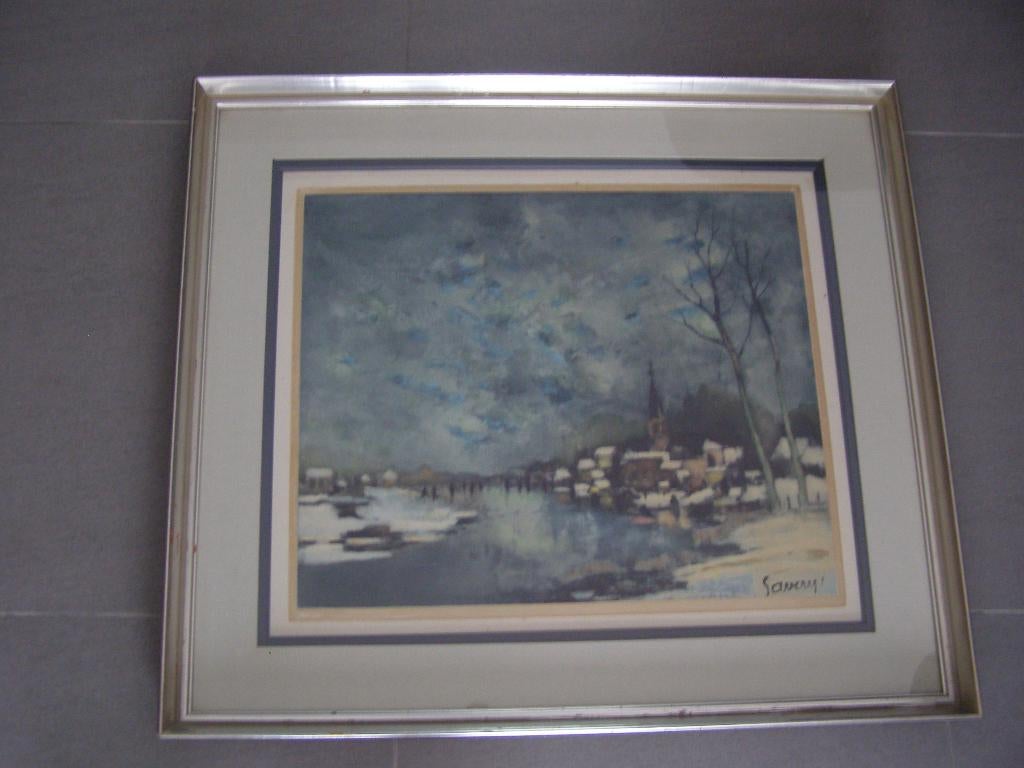 Saverys : blauw landschap, Ophalen