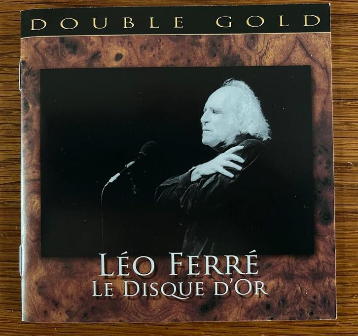 Leo Ferré, Le disque d’0r, Cd's en Dvd's, Cd's | Franstalig, Zo goed als nieuw, Ophalen of Verzenden